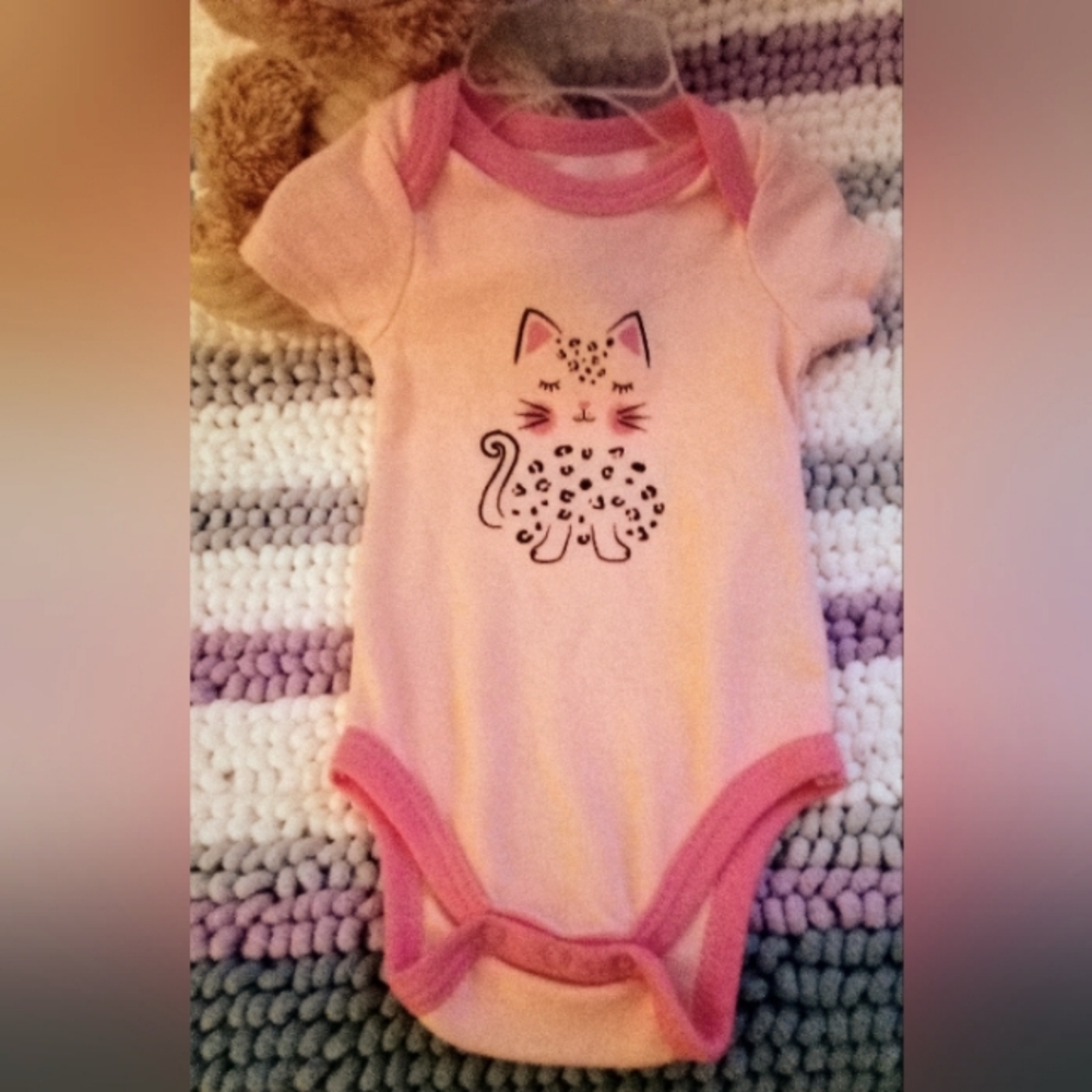 Girls 3-6 month onesie